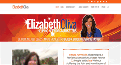 Desktop Screenshot of elizabetholiva.com